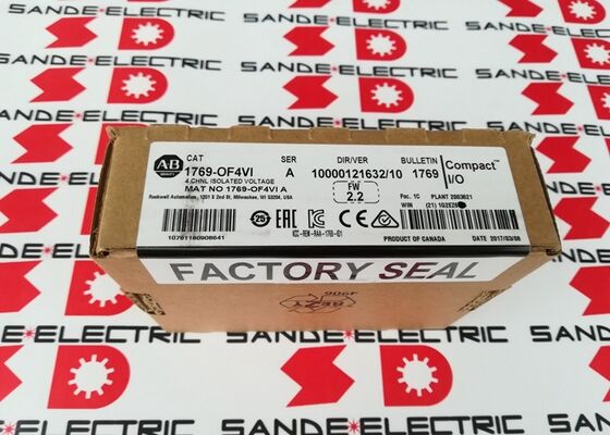 واحد جديد AB 1769-OF4VI وحدة إخراج الجهد 1769OF4VI 1769-0F4VI