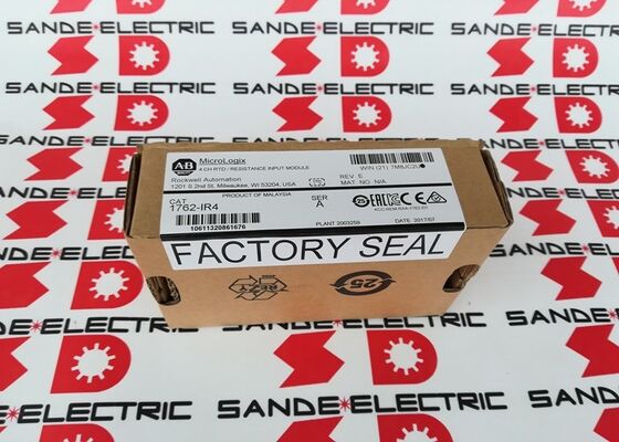 واحد جديد مختوم ألين برادلي AB Micrologix 1762-IR4 4-Ch RTD مقاومة مدخل الوحدة 1762IR4