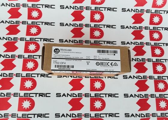 واحد جديد AB Allen Bradley 1762-OF4 MicroLogix 4 نقطة وحدة الخروج التناظرية 1762OF4