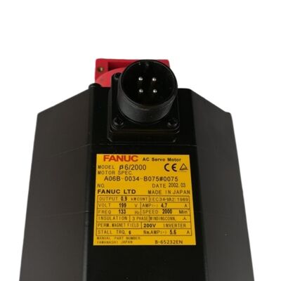 محرك FANUC الجديد والمستخدم A06B-0034-B075#0075 A06B0034B075#0075 AO6B-OO34-B075#OO75