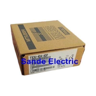جديد في الصندوق ميتسوبيشي FX3U-4DA-ADP FX3U4DAADP وحدة تحكم الشحن السريع