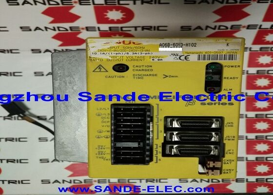 A06B-6093-H101 وحدة FANUC AC Servo Amplifier A06B6093H101 AO6B-6O93-HIOI