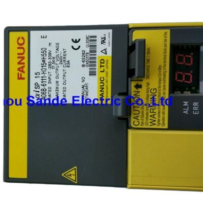 A06B-6220-H015#H600 Fanuc وحدة مكبر العجلة A06B6220H015#H600 AO6B-622O-HOI5#H6OO A06B-6220-H015/H600