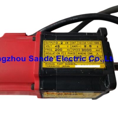 محرك Fanuc AC Servo A06B-0227-B400 A06B0227B400 AO6B-O227-B4OO