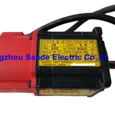 محرك Fanuc AC Servo A06B-0253-B100 A06B0253B100 AO6B-O253-B1OO