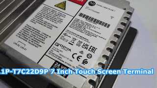 Allen-Bradley 2711P-T7C22D9P 24V DC HMI Terminal فيديو توضيحي للمنتج