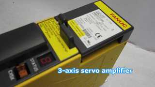 Fanuc A06B-6079-H303 مضخم صوت مؤازر ثلاثي المحاور SVM3-12/20/20 | وحدة ألفا | معرض محرك CNC