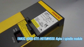 A06B-6111-H015#H550 FANUC SPM-15i مضخم المغزل فيديو توضيحي للمنتج