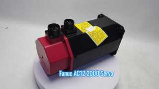 Fanuc A06B-0141-B075 محرك سيرفو يعمل بالتيار المتردد AC12/2000 — عرض منتجات سلسلة ALPHA