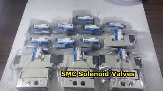 صمامات الملف اللولبي SMC للتحكم الهوائي الموثوق والأتمتة الصناعية